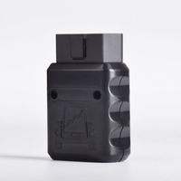Coque de connecteur mâle OBD2 16 broches noire pour adaptateur de diagnostic Bluetooth ELM327