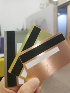 2025การ์ดโลหะสำหรับสลักลายด้วยเลเซอร์ใช้พิมพ์ได้ตามต้องการบัตรเครดิตธุรกิจ - Product Image 6