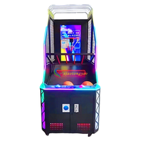 Vente directe usine : Machine d'arcade de basket-ball électronique à tir, à monnayeur, écran LCD 55 pouces, couleur personnalisable, 110V/220V 450W, toutes versions