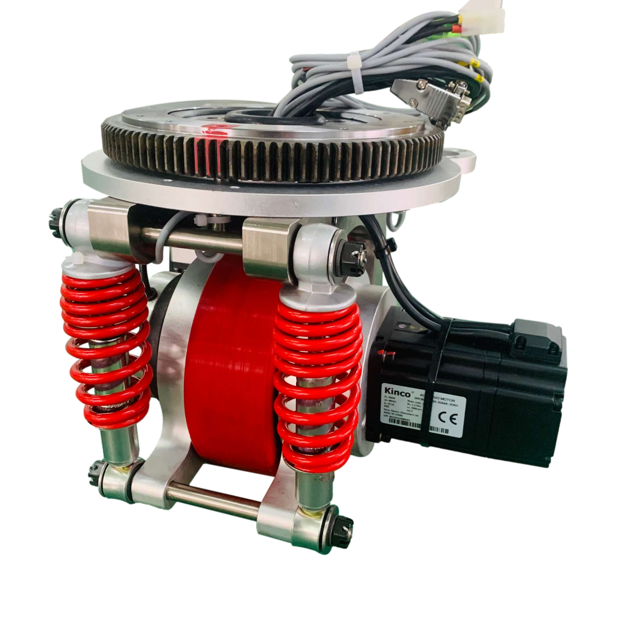 3T DC Motor Shock Absorbing Wheel Intelligent Suspension Steering 1500KG