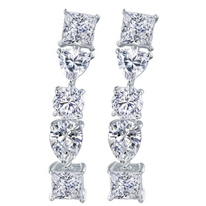 Bijoux personnalisés Messi 18K 3.32CT Diamant de laboratoire Boucles d'oreilles Bijoux pour femmes - Product Image 1