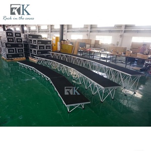 Plateforme de Scène Portable en Aluminium Facile à Transporter pour Chorales - En Promotion - Product Image 4