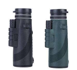 고출력 12x50 단안 야간 투시경 HD 망원경 방수 Bak4 프리즘 50mm 대물 직경 야외 사냥 캠핑 - Product Image 4