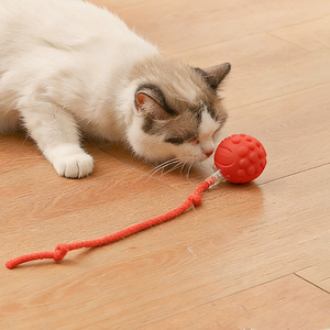 Jouet interactif pour chat, balle roulante automatique avec queue, rechargeable, jouet intelligent pour animaux de compagnie, <span class=keywords><strong>souris</strong></span> intelligente pour chat - Product Image 2