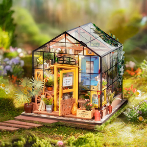 <span class=keywords><strong>Robotime</strong></span> Rolife Contact Obtén un Descuento en Manualidades de Madera DG104 Casa en Miniatura Hecha a Mano y Ensamblada, Rompecabezas 3D de Madera - Product Image 6