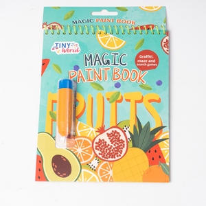 Livre de coloriage aquatique personnalisé pour enfants, jouet amusant de dessin et de divertissement, papeterie artistique pour enfants - Product Image 1