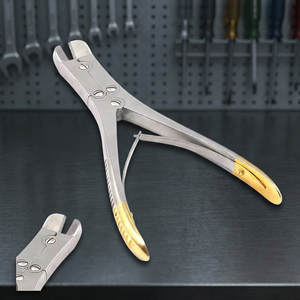 Pince à os vétérinaire réglable avec poignée ergonomique antidérapante, instrument en acier de qualité supérieure - Product Image 2