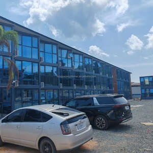 Двухэтажный стальной модульный дом-гостиница для гостиничного контейнерного жилого дома - Product Image 3