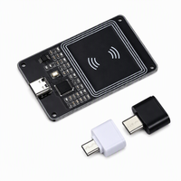 Lecteur de cartes PCR532 PN532, lecteur/graveur/copieur de cartes IC, lecteur de cartes NFC pour téléphone, simulation de bracelet, contrôle d'accès, lecteur de cartes d'ascenseur