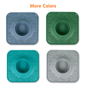 कस्टम बीपा मुक्त 2 में 1 गैर पर्ची चूषण कप धीमी फीडर कटोरे वाटरप्रूफ पालतू पशु प्लेमेट कुत्ते और छोटे जानवर प्लेसमेट - Product Image 2