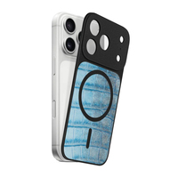 Étui magnétique élégant en cuir véritable de crocodile de l'Himalaya pour iPhone 17 Pro et 17 Pro Max – Vente en gros