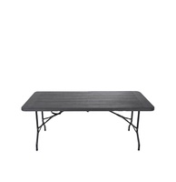 TABLE de BANQUET pliante en bois et plastique de 6 pieds cnsf