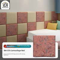 Paneles de Pared 3D Suaves, Autoadhesivos, de Cuero PU, con Relleno de Espuma, Anticolisión, para Cuartos de Juego Infantiles, Precio al por Mayor