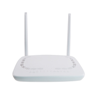 Yeni XP6493 WIFI6 4GE + 1TEL + 2WIFI XPON 2.4G & 5.8G çift frekans RF Fiber optik ağ terminali Fiber Modem