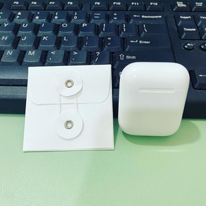 Custom Printing Gold Foil Stamping Mini Jewelry Packaging White Kraft Paper <strong>Envelope</strong> With Button And <strong>String</strong> - Product Image 5