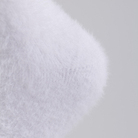 Damen Warme Winter-Thermosocken, dick gefüttert mit Fleece, Nerz-Samt, normale, flauschige, knöchelhohe, gestrickte, flauschige Socken für den Schlaf und den Innenbereich, individuell anpassbar