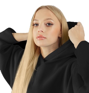 High Quality Street Wear Size Wholesale <b>Men's</b> 100% Cotton Slim Fit Breathable Custom Pullover <b>Hoodie</b> Sweatshirts - Product Image 2