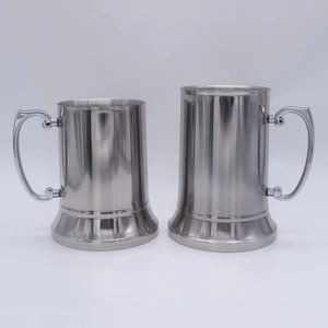 18oz Stainless Steel <b>Insulated</b> Beer <b>Mug</b> with Double Wall Design Premium Cold Drink Glass with Sleek Look for Bars and Home Use - Product Image 4