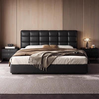 Vente directe d'usine : Lits rembourrés de luxe modernes, ensembles de meubles de chambre d'hôtel sur mesure, ensembles de meubles de chambre d'hôtel à vendre