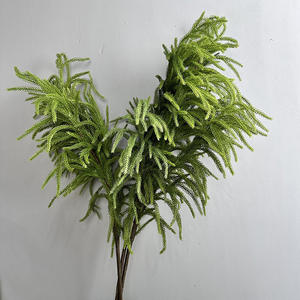 Branches d'arbre artificielles en plastique souple à gros tiges, avec des cônes de fruits, pour la décoration de Noël en extérieur et à la maison, vente chaude - Product Image 3