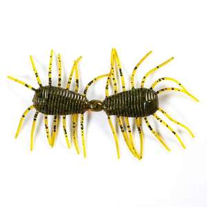 Nymphes de moucherons en plastique <span class=keywords><strong>pour</strong></span> truites, brochets, perches, ruisseaux, insectes artificiels réalistes, appâts de pêche, 1 paquet de 8 pièces - Product Image 5