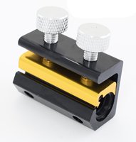 Outil de réparation de moto TD-013-01 Outil de lubrification de graisseur de câble à double vis en aluminium