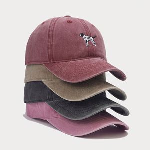 Gorra de Béisbol Deportiva Retro con Bordado de Cachorro de Dibujos Animados, Gorra de Verano Informal para Mujer, Protección Solar para Exteriores - Product Image 1
