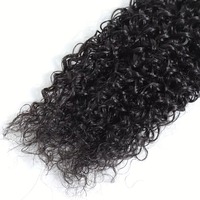 Mèches de cheveux humains bouclés crépus, vierges vietnamiens bruts, cuticules alignées, tissage Remy, texture naturelle 4C pour tresses torsadées