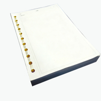 Carnet de notes créatif et tendance HYX personnalisé, couverture rigide en cuir, reliure chinoise, 100 feuilles, impression numérique - Cadeau