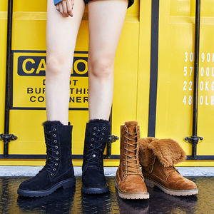 <span class=keywords><strong>Bottes</strong></span> de neige mi-<span class=keywords><strong>mollet</strong></span> d'hiver pour femmes, hautes, chaudes, antidérapantes, <span class=keywords><strong>bottes</strong></span> isolées, chaussures de pluie pour l'extérieur, chaussures décontractées - Product Image 5