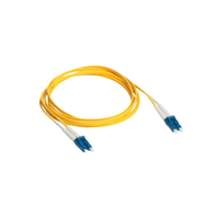 Kabel Jumper serat tabung ganda 1m Lszh G652d Sm Lc/upc ke Lc/upc konektor Singlemode 9/125 G657a G652d dupleks 5m kabel Patch