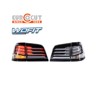 Ensemble de feux arrière à LED de style OEM pour Lexus LX570 Lentille transparente Plug & Play de haute qualité, état neuf