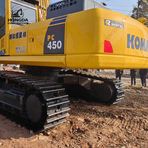 รถตักดิน Komatsu มือสองรถตักตีนตะขาบ PC450 45ตันเครื่องยนต์คอร์ญี่ปุ่น - Product Image 6