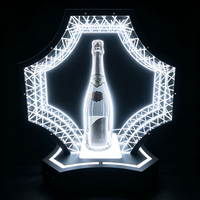 Présentoir de Bouteille LED Rechargeable pour Service VIP en Bar et Club, avec Logo OEM, Éclairage Multicolore, Glorificateur de Bouteille