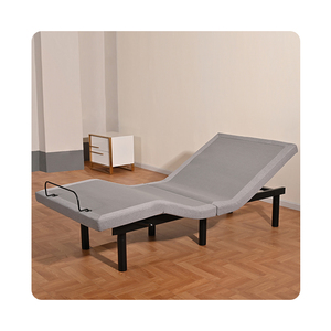 Base de lit réglable Queen Size Best Choice Products pour la gestion du stress avec télécommande de massage et ports USB - Product Image 1