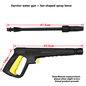 <span class=keywords><strong>Pistola</strong></span> pulverizadora de alta presión <span class=keywords><strong>Karcher</strong></span> de 150 bares y 2200 PSI con boquilla ajustable y lanza de chorro para limpieza de coches, <span class=keywords><strong>pistola</strong></span> de extensión de repuesto - Product Image 2