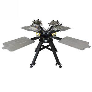Machine d'<span class=keywords><strong>impression</strong></span> manuelle, <span class=keywords><strong>impression</strong></span> sur écrans, <span class=keywords><strong>Textile</strong></span>, mm, pour Octopus, rotatif, micropon, papier d'enregistrement, 1 an, PLC - Product Image 1