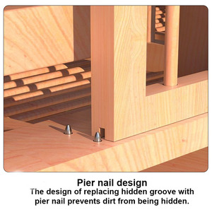 Vente chaude, <span class=keywords><strong>cage</strong></span> à pigeons de course moderne de luxe en bois massif, cloison modulaire mobile, boîte de nidification pour pigeons reproducteurs, <span class=keywords><strong>cage</strong></span> pour oiseaux - Product Image 3