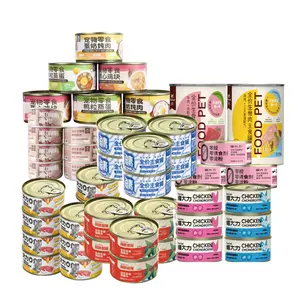 Private Label Dog Treats Dog Treat Fabricantes Cat Canned Food Dog Can alimento líquido para gatos