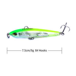 Offre Spéciale 7.5CM 9G CRAYON leurres <span class=keywords><strong>De</strong></span> Pêche pour <span class=keywords><strong>la</strong></span> basse leurres <span class=keywords><strong>de</strong></span> pêche en plastique dur - Product Image 4