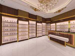 Custom Perfume Shop Furniture Design Retail Cosmetics Displays Shelf Perfume Shop <b>Decoration</b> Wooden Perfume Cabinet - Product Image 6