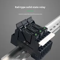 Relai Solid-State Terpasang di Rel SENNDIK SDK32-1224Z4 Set Kontrol 3A DC untuk Aplikasi Daya Rendah Tujuan Umum