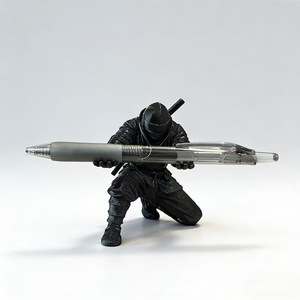 Porte-stylo Ninja simulé créatif pour impression 3D, imprimé en PLA, personnalisable, disponible pour achat en gros, modèle 3D haute précision - Product Image 1