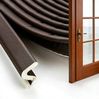 Bande d'étanchéité moderne en mousse PU pour porte, type fente, étanche, insonorisée, durable, flexible, installation facile