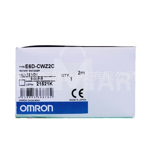 Codificador Rotatorio Omron E6D-CWZ2C 6000P/R 12V DC Tipo Incremental Instalación con Brida Hecho en Japón - Product Image 5