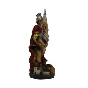 Estatua de San Floriano Pintada a Mano ZICOM, Escultura de 12 cm de Altura, Origen Alemania, Modelo 9069-H037-12 - Product Image 2