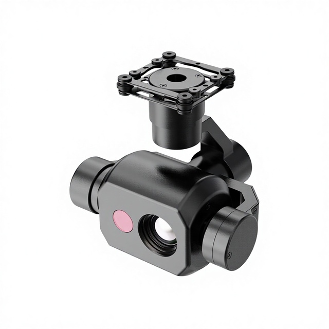 Triple Optical Metal Drone Gimbal System for Mavic Mini 2 3-Axis Stabilization AI Tracking 1080p Video Thermal Ranging
