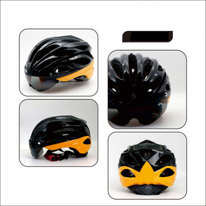 PC Vỏ EPS Với Kính Xe Đạp Đội Mũ Bảo Hiểm Nhà Máy Sản Xuất Phụ Nữ Scooter Mũ Bảo Hiểm Đi Xe Đạp Đội Mũ Bảo Hiểm - Product Image 6