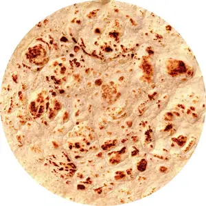 Minimal pesanan Super lembut hangat desain kustom Logo poliester serat mikro Meksiko Tortilla donat Pizza flanel selimut lempar