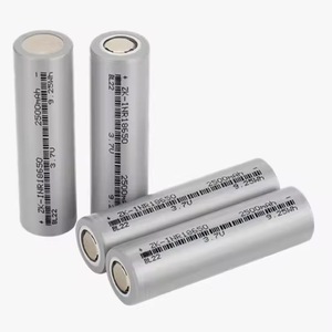 도매 ZK 18650 3.7V 2500mAh 재활용 가능한 원통형 리튬 이온 배터리 셀 NCA 캐토드 500 - Product Image 1